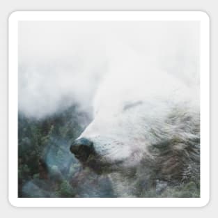 Animal Spirit: White Wolf Sticker